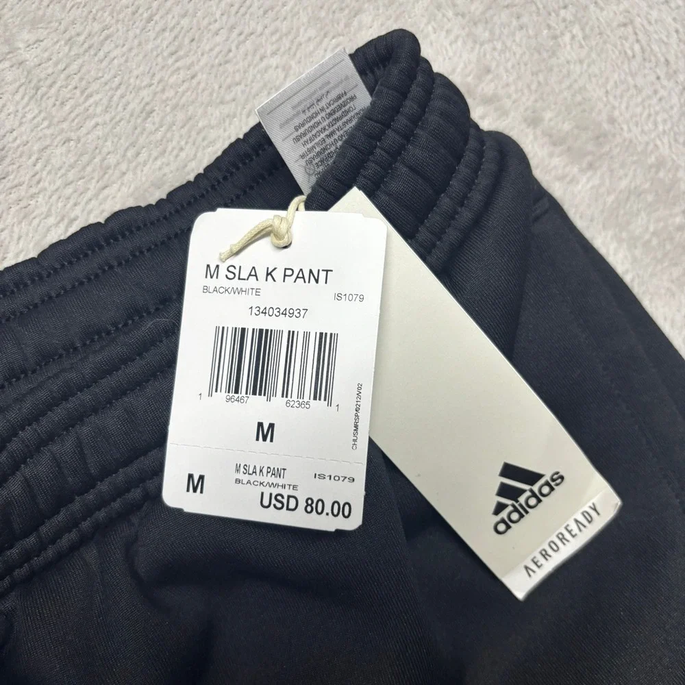 NWT Adidas Mens M AEROREADY Sideline PANT Track Pants IS1079  MSRP $80